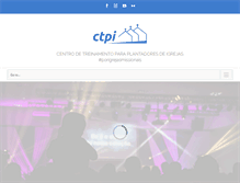 Tablet Screenshot of ctpi.org.br